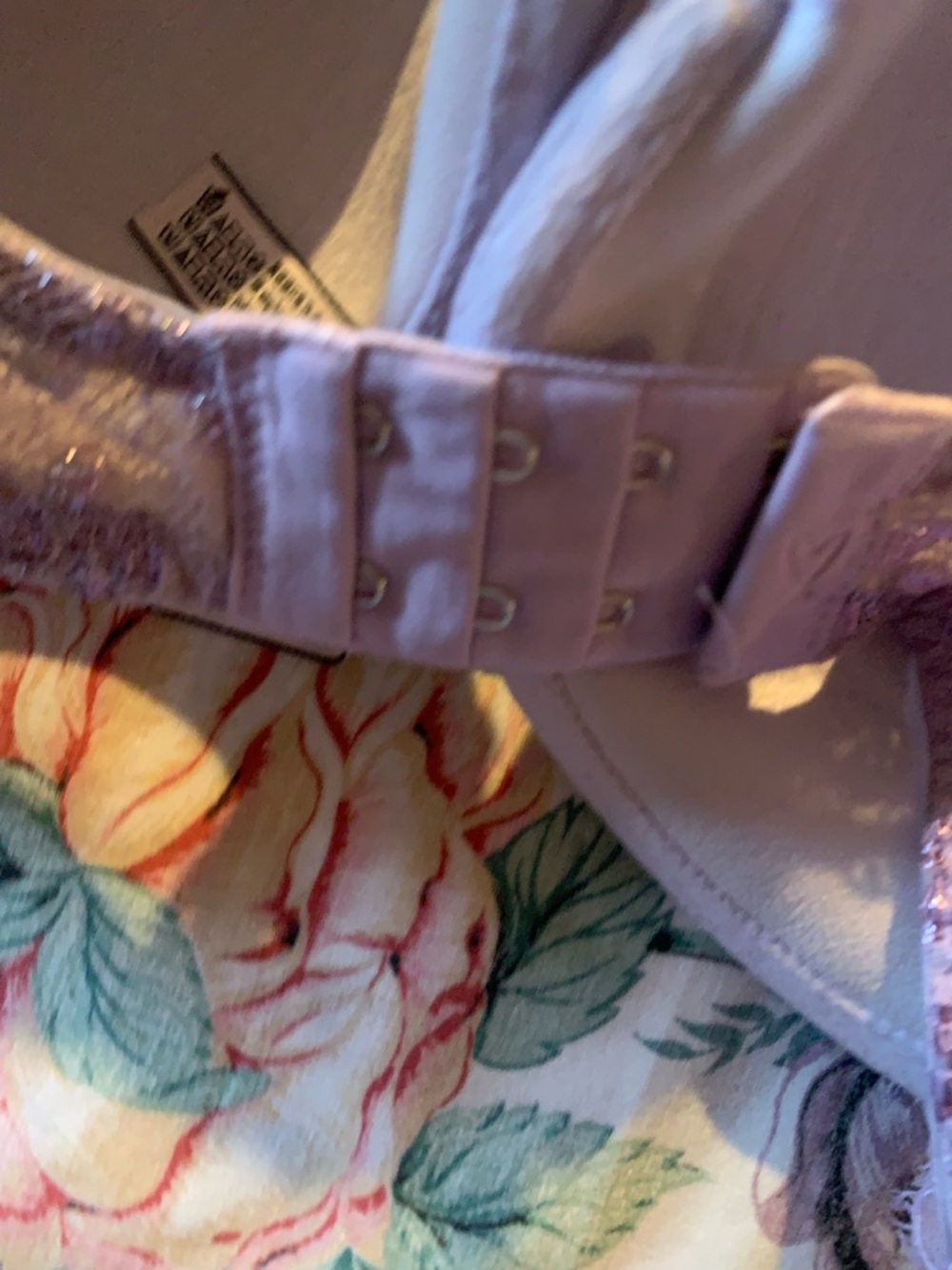 Victoria Secret Lace Push-Up Bra in Light Lavender - Women Intimates Size 32 DDD - Picture 6 of 8